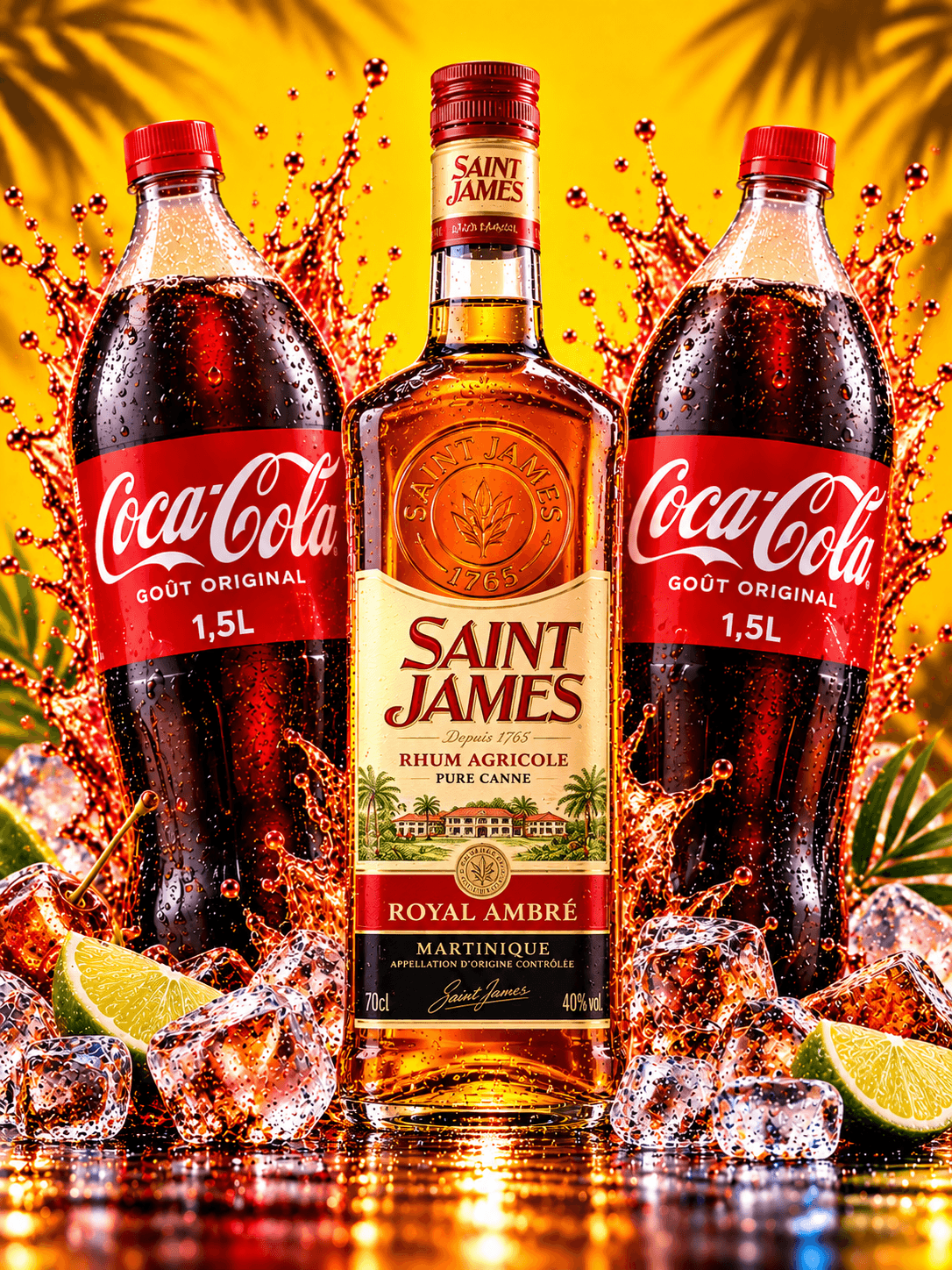 Pack Saint James Ambré